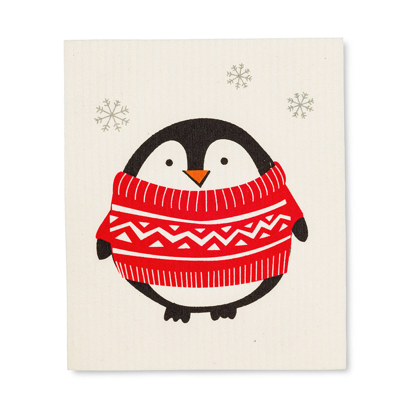 Linge à vaisselle Holiday Penguin