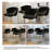 Christal Swivel Upholstered Adjustable Height Counter Stool-103009165
