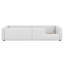 Lit plateforme tapissier avec garde-corps et station de charge