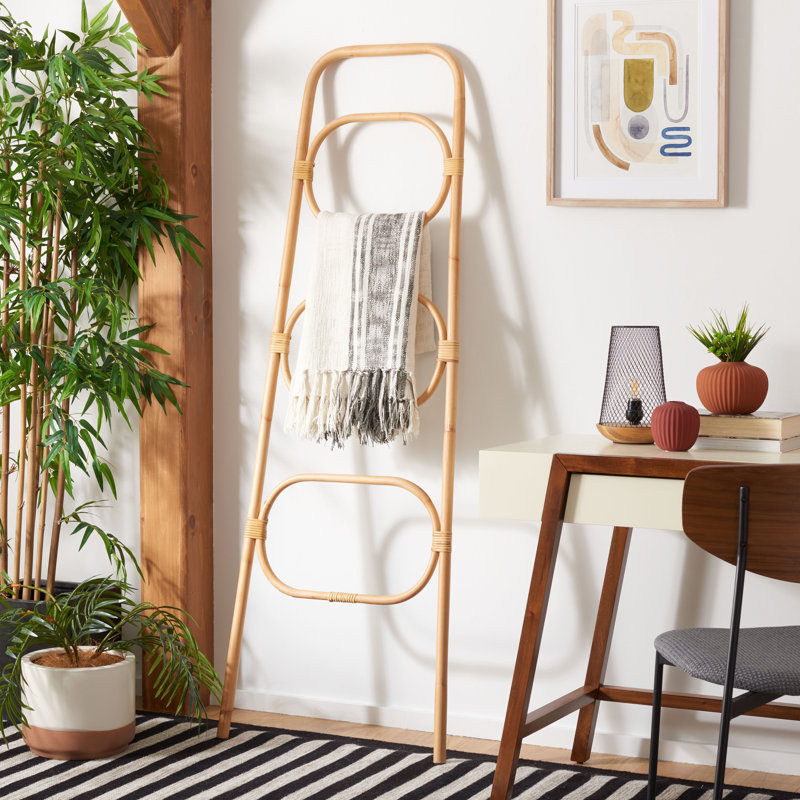 6 ft Blanket Ladder, Natural