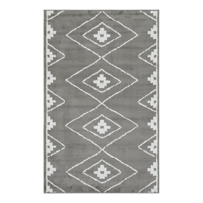 Latitude Run® Vefsna Nikolis Rug Gray