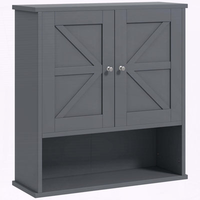 Farmhouse Wall-Mounted Medicine Cabinet