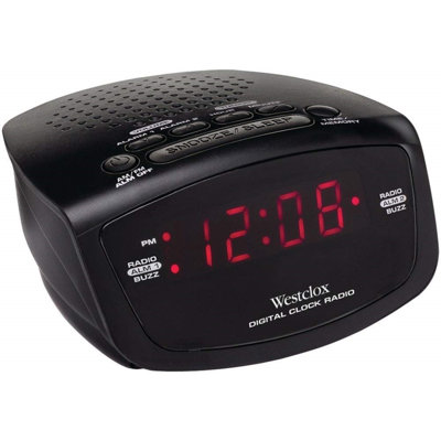 Horloge de table à del radio