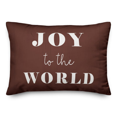 Coussin Joy To The World