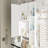 Wall Mounted Bathroom Storage Cabinet, Medicine Cabinets With Large Mirror Door, Adjustable Shelves And Three Open Storage Levels(Not Include Bathroom Vanity )-1151234918