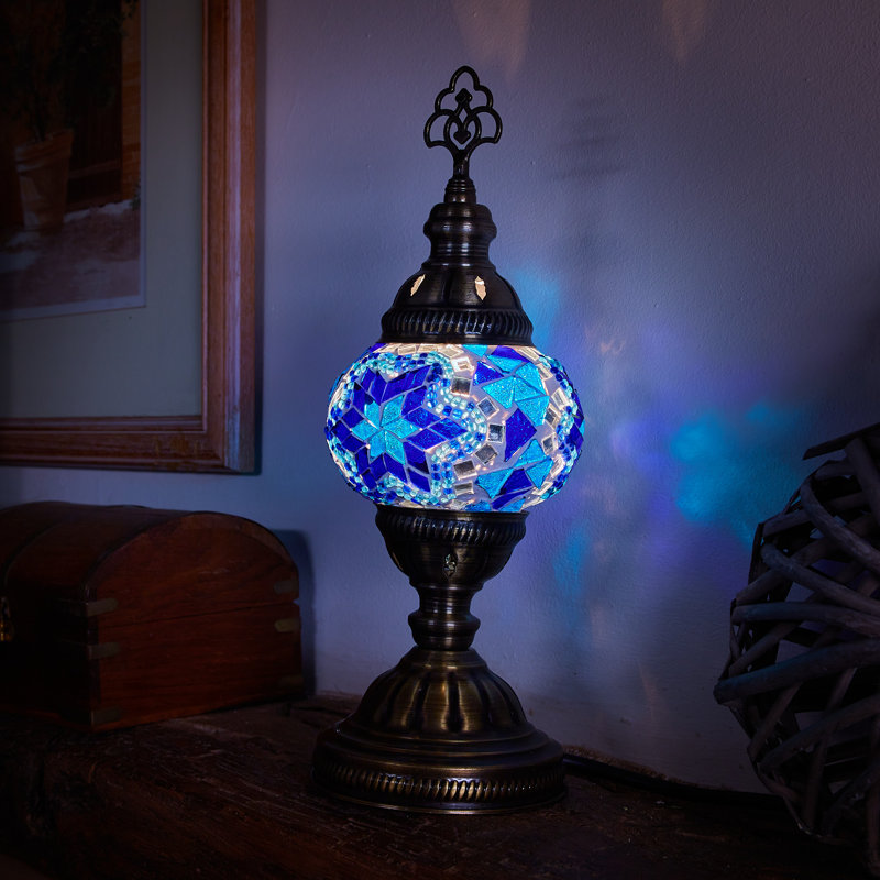 Karlie Metal Lighting Lamp, Blue