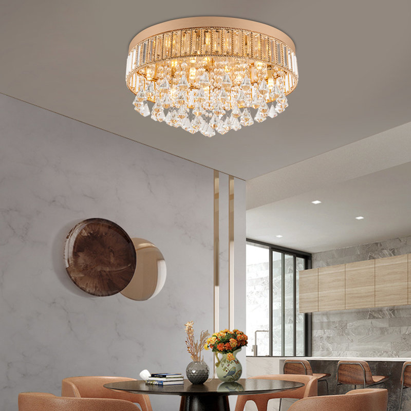 Kahmora Flush Mount, Gold