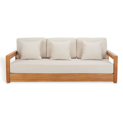Melrose 76" Teak Outdoor Sofa