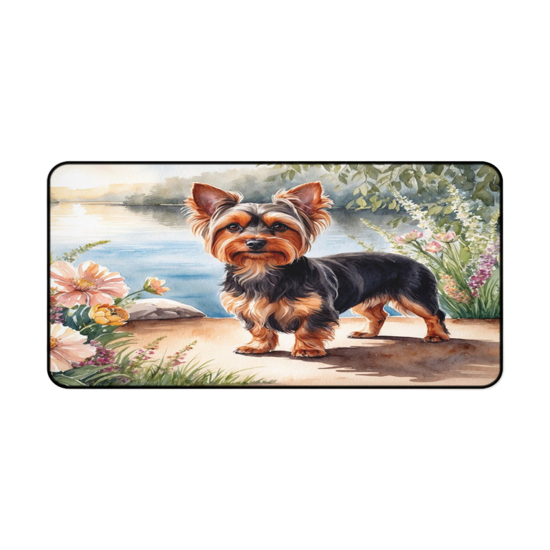 Polyester Desk Pad, 14.4x12.1