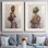 «Celebration of Beauty I», ensemble de 2 reproductions d'art