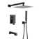 Calder Complete Shower System with Rough in-Valve