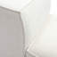Cherylee Cream Chenille Basketweave Armless Chair