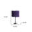 Everitt 18.25" Roses in Bloom Acrylic / Metal Table Lamp-1951748631