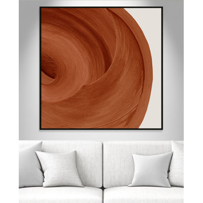 Thormond Affogato - Cadre flottant, reproduction d'art sur toile