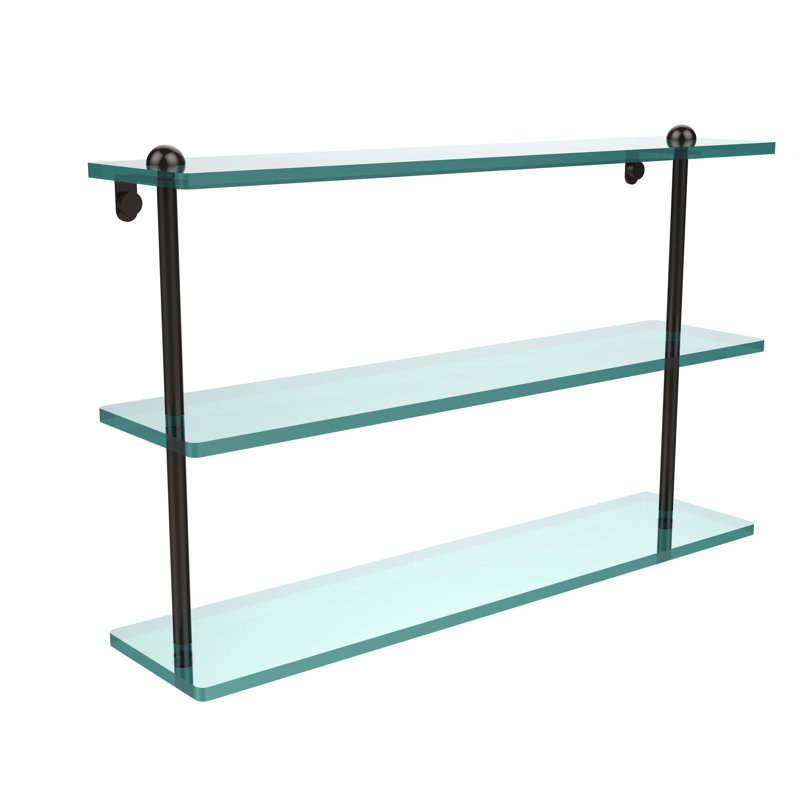 Gober 3 Piece Tiered Shelf, 22", Oil Rubbed Bronze