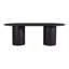 Oval Solid Wood Dining Table-503183286