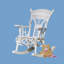 Chaise berçante en osier pour enfant Deas-1367476515