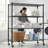 Heavy Duty Storage Shelves, Wire Shelving Unit With Wheels, Commercial Adjustable Metal Shelves For Storage, Garage Rack Pantry Shelves Kitchen Shelving-2052497629-2052497628
