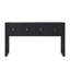 Geometric Carved Console Table With 3 Drawers-2026482902