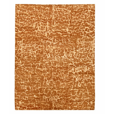 Tapis rectangulaire noué à la main