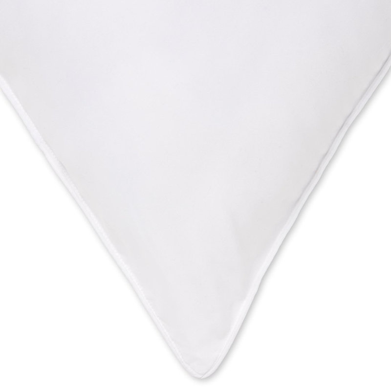 Exquisite Hotel Signature Microfiber Pillow, Firm Density, 20" x 36"