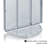 Revolving 13.5"W x 22"H Pegboard Counter Display