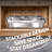 8 Pack Chafing Dish Buffet Set, Half Size 8Qt Food Warmer, Silver
