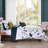 Bebejan Abstract Vines 100% Cotton Sateen 5 Piece Reversible Comforter Set-107293167