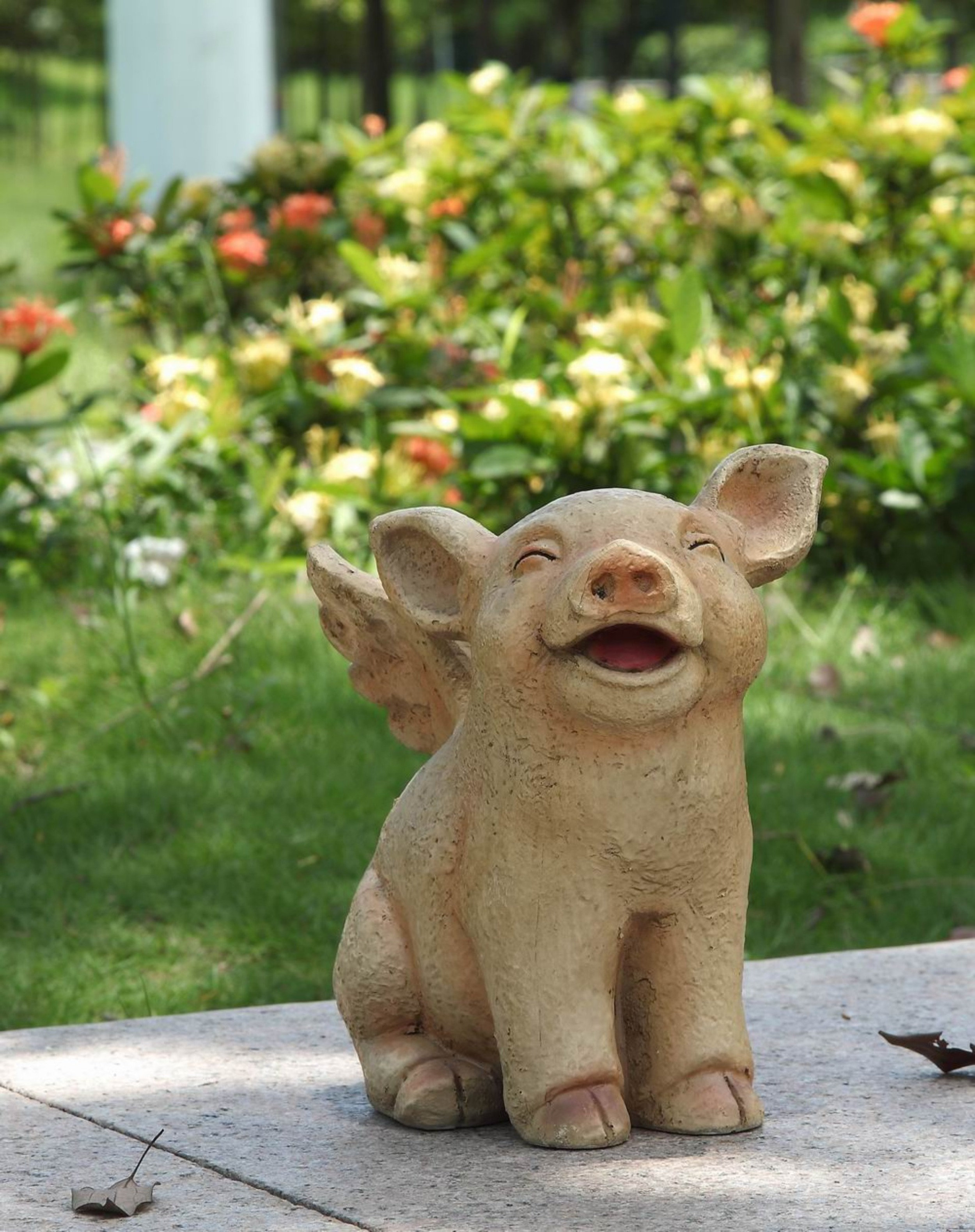 Animals+Weather+Resistant+Water+Resistant+UV+Resistant+Polyresin+Garden+Statue