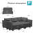 Soneson 7-Piece Upholstered Sectional-1176488190