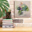 «Festive Succulents 2 Blush» par Julia Purinton, art mural sur toile-106417085