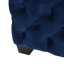 Velours bleu marine moderne, point à losanges, l 29,07 po x P 18,7 po en bleu pour un intérieur luxueux