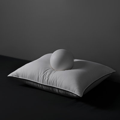 Goose Down Pillow for Hotel-Like Comfort, Hypoallergenic- All Sleeping Positions