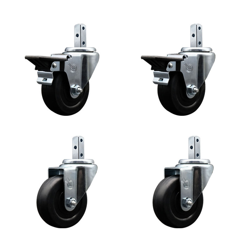 Soft Rubber Casters