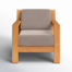 Bogota Teak Patio Chair with Sunbrella Cushions