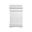 2 Solid Pine Nightstand In White - Add Style To Your Bedroom For A Stylish Look