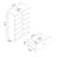 Commode 5 tiroirs Allyannah-502297431