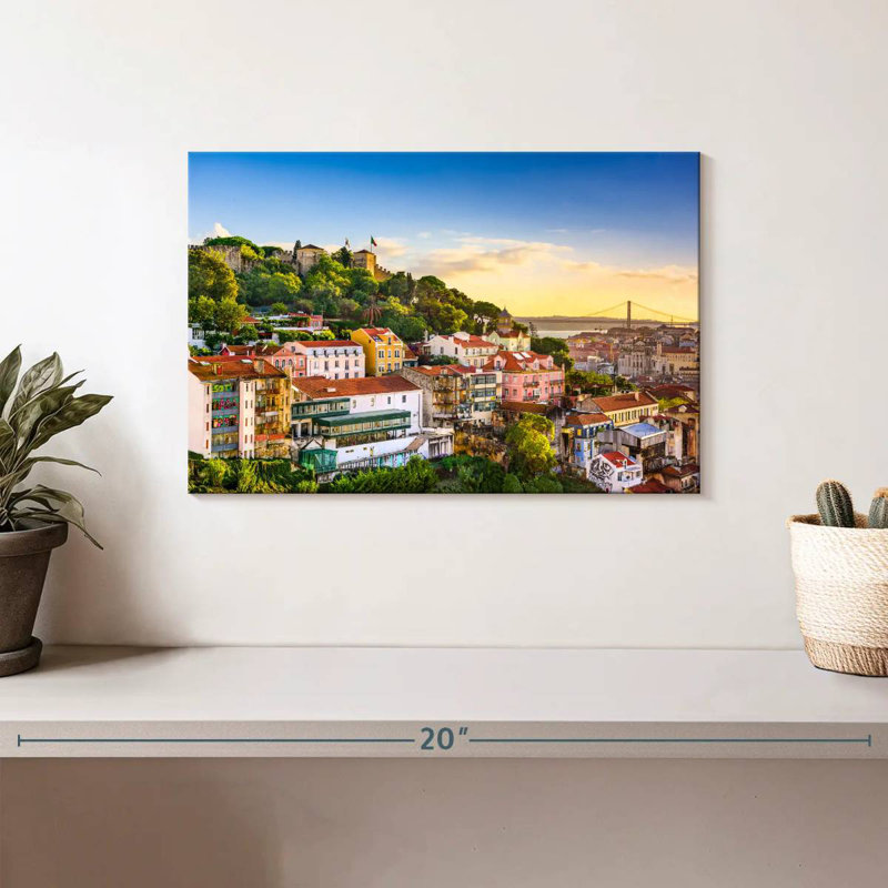 Kavia Lisbon Skyline, 8" H x 12" W