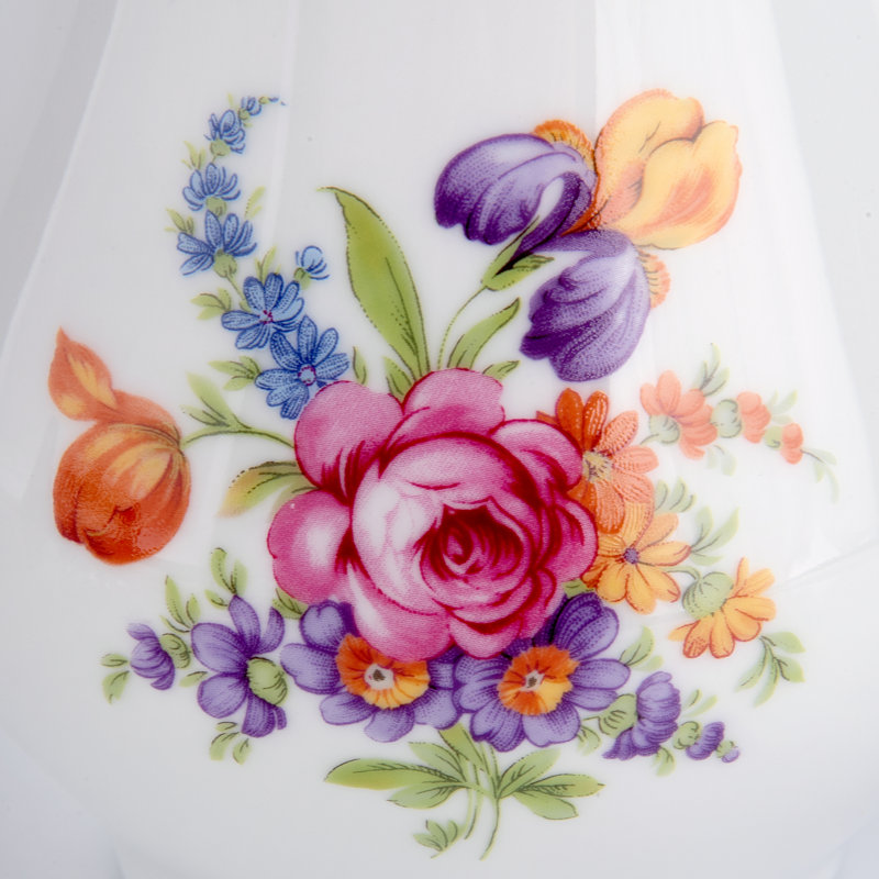 Crémier en porcelaine fine Constance Carlsbad