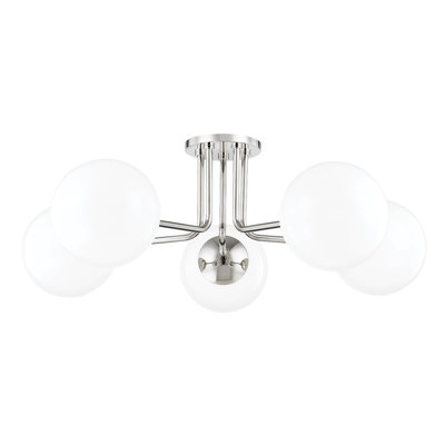 Stella 30" 5-Light Sphere Flush Mount