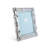 Equestrian Silver Metal Embossed Picture Frame