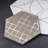 Statuario Deco Hexagon 7.8 In. X 8.98 In. Matte Porcelain Floor And Wall Tile-109592065