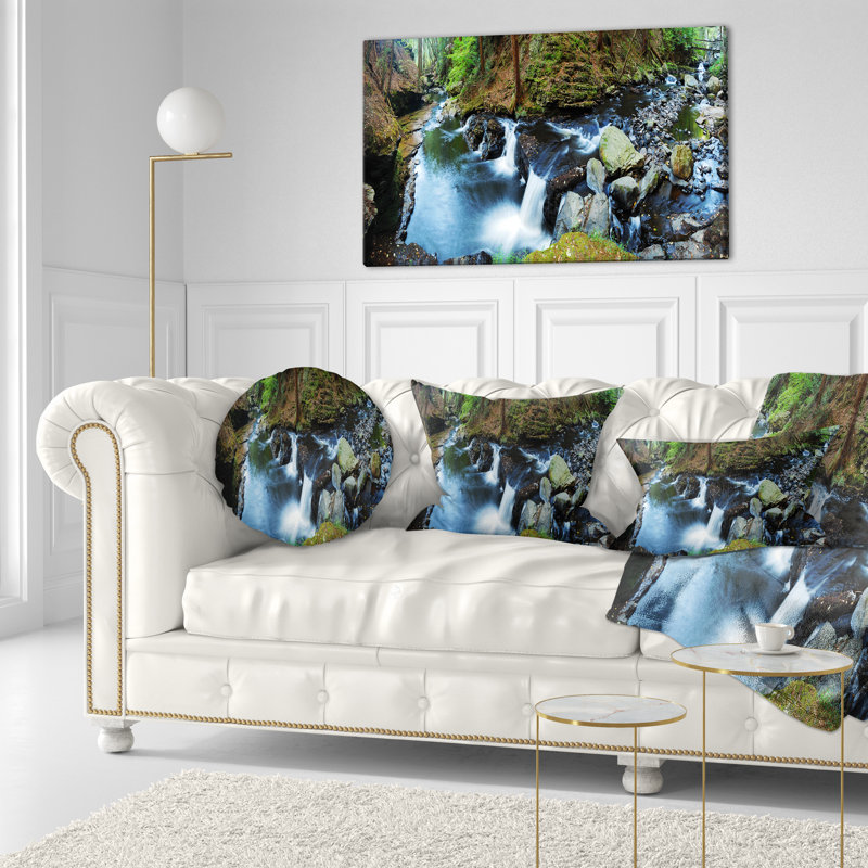 Coussin lombaire de style panorama