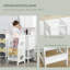 Fridley Toddler Step Stool Adjustable Standing Tower with Safety Rail-659981129