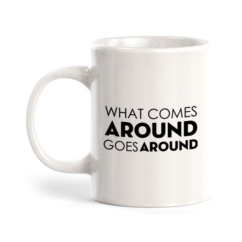 Coffee Mug, 11 oz., Polypropylene Plastic