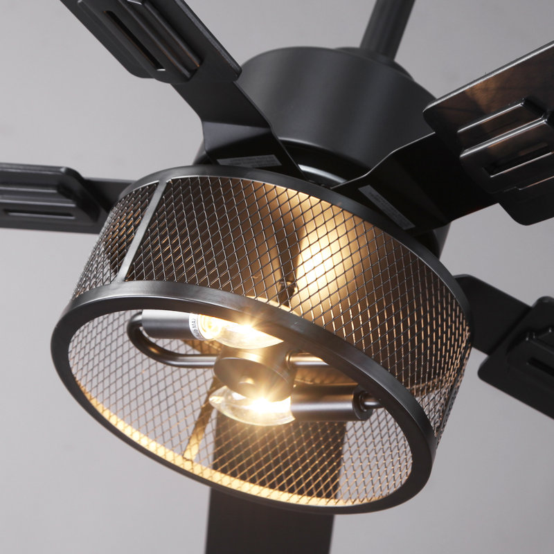 Ventilateur de plafond intelligent de 60 po avec trousse d'éclairage et télécommande VacZon, pales en bois à double face, moteur à courant continu réversible à 6 vitesses, minuterie, tiges verticales de 6 po / 10 po, fonctionne avec une application IOS ou Android 