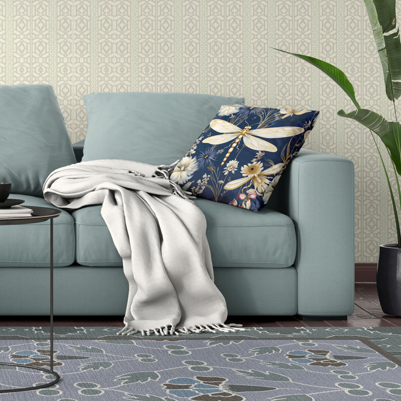 Coussin Dragonfly Drift Broadcloth, H 26 po x l 26 po