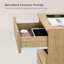 40cm W Manufactured Wood Bedside Table-744106918