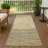 Machine Washable Indoor/Outdoor Chantille ACN2350 Stripes Rug-504000681