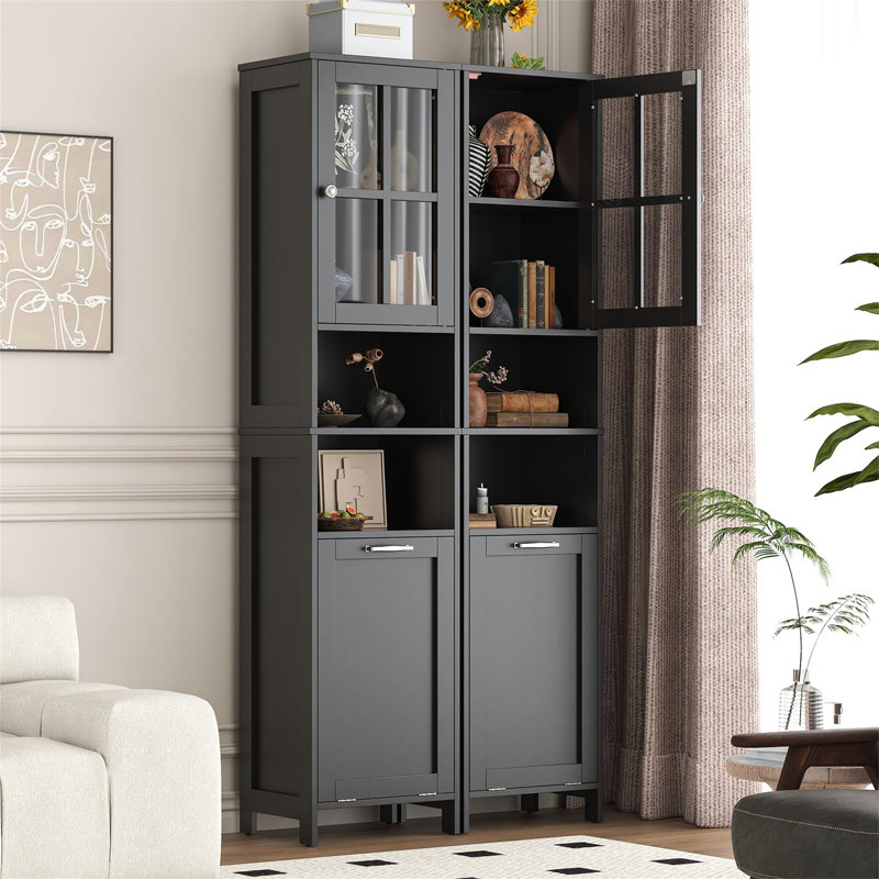 Bathroom Cabinet, Black